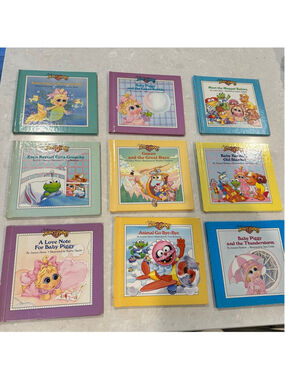 Vintage Muppet Babies Weekly Reader set of 9 books